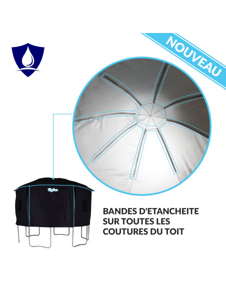 Adventure Pack trampoline + tent Ø 430 cm