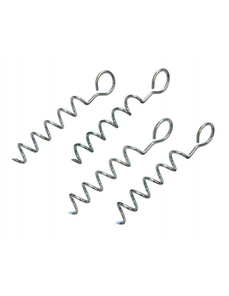 Kit 4 Anker für Trampolin (Spiralform)