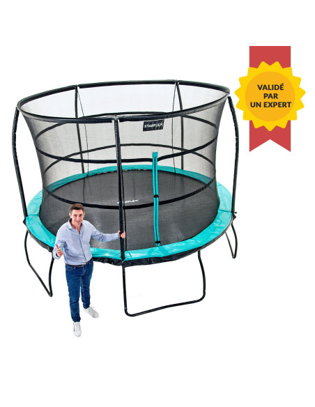 Trampoline Adventure Pack Starflex Pro Ø 370 cm + tent Tigloo Ø 370 cm