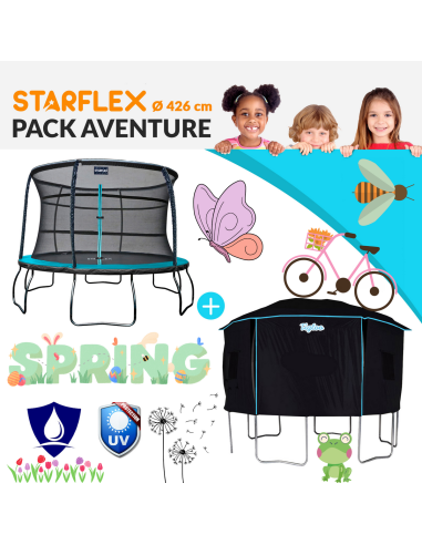 Pack Aventure Trampoline Starflex Pro...