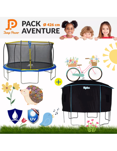 Pack Aventure Trampoline Jump Power Ø...