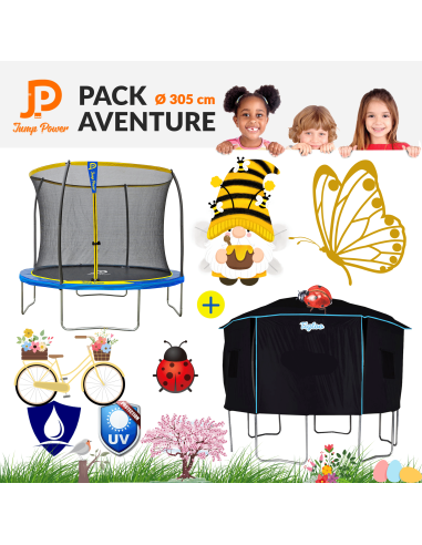 Pack Aventure Trampoline Jump Power Ø...