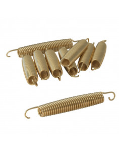 Set van 10 veren 177 mm