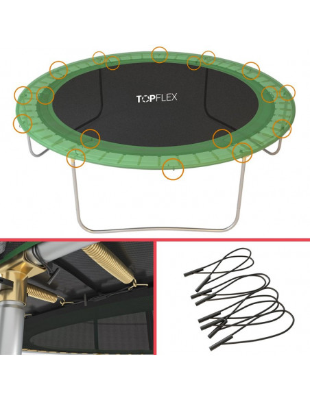Trampoline Topflex 370 cm