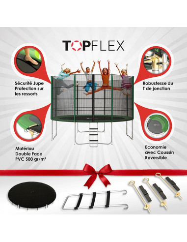 Trampoline Topflex 370 cm