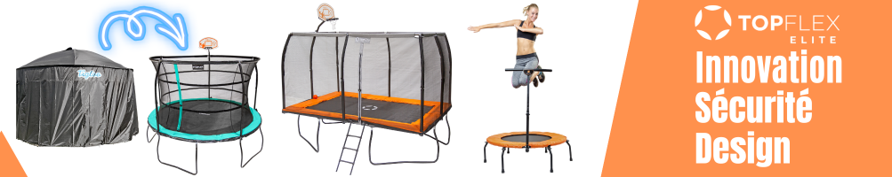 N°1 Kauf des Outdoor-Trampolins für Kinder - Verkauf PACK Zubehör