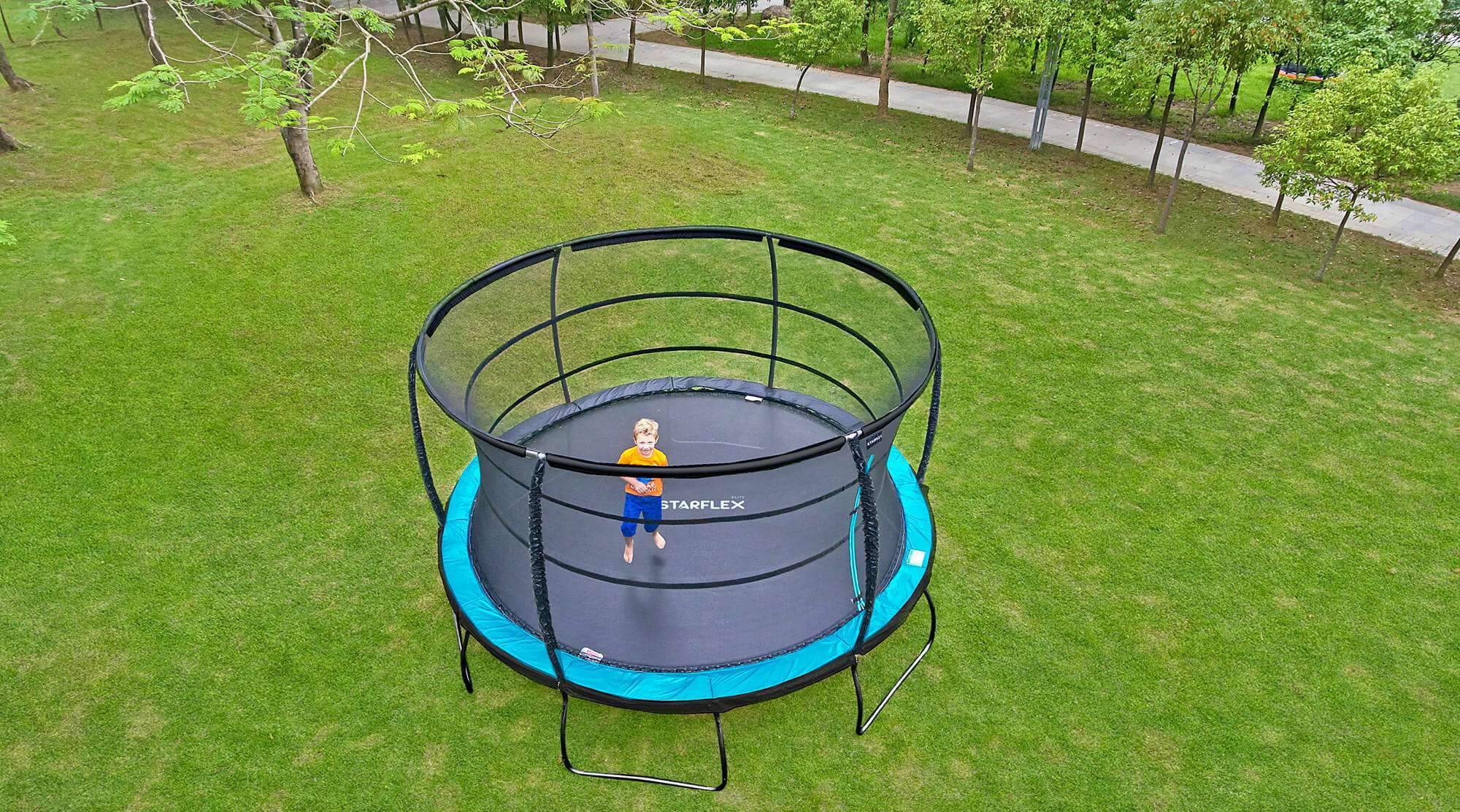 tente trampoline topflex