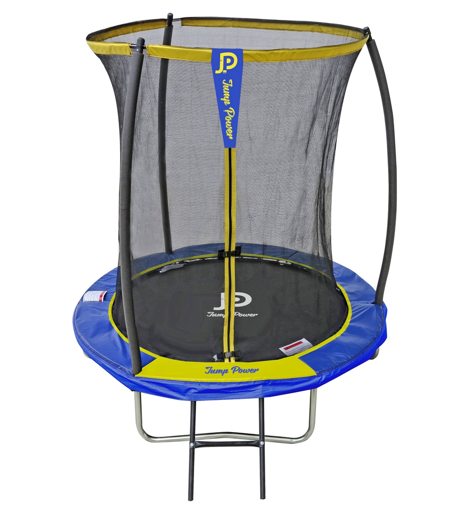 hond ei Shilling Trampoline Jump Power met ladder en basketbalring - Diameter 183 cm