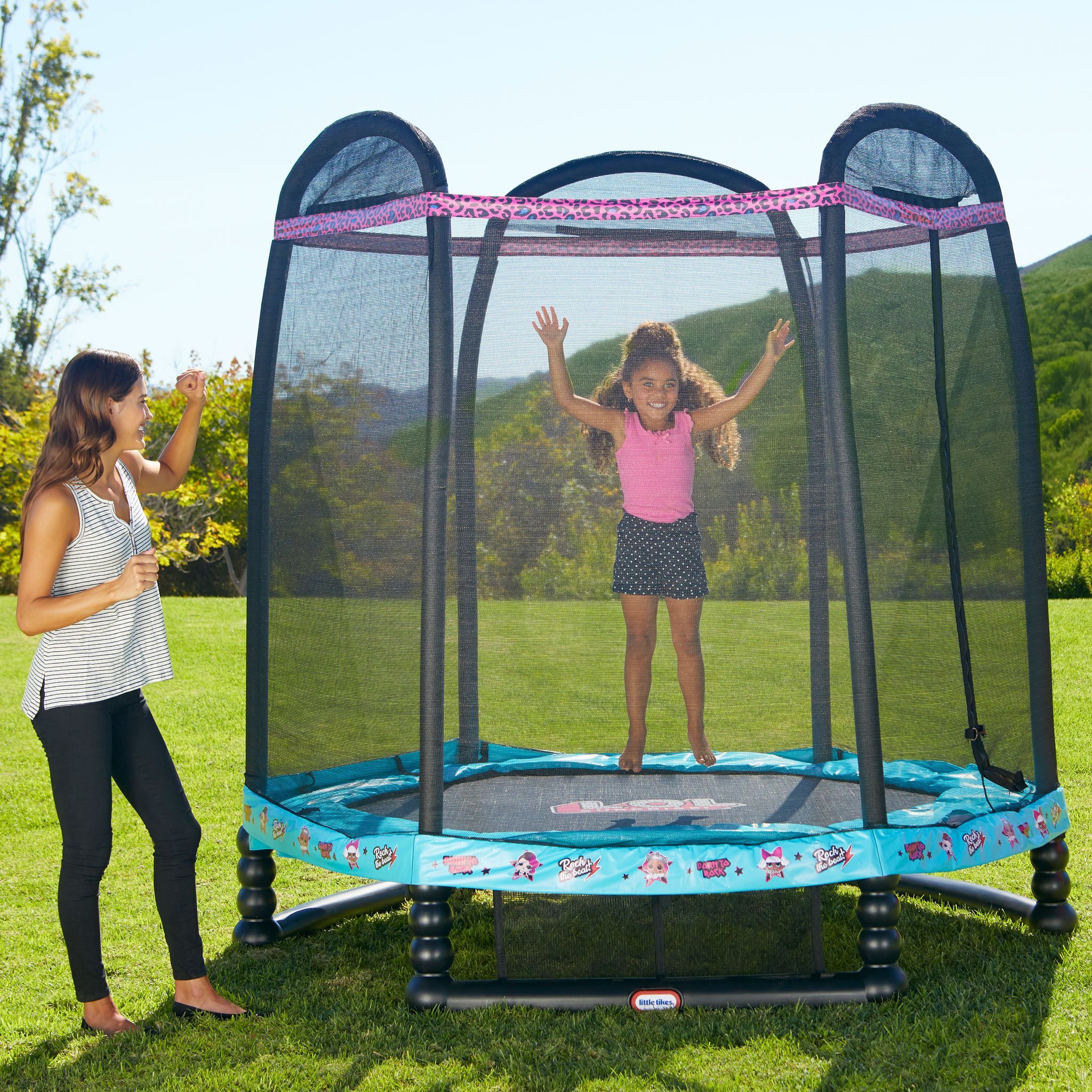 trampoline enfant