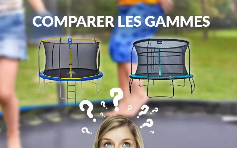 Comparer gammes de trampoline loisirs