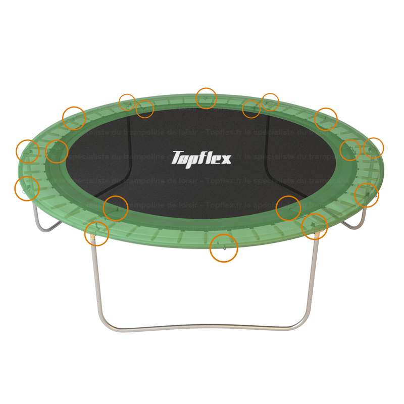 sécurité coussin Trampoline