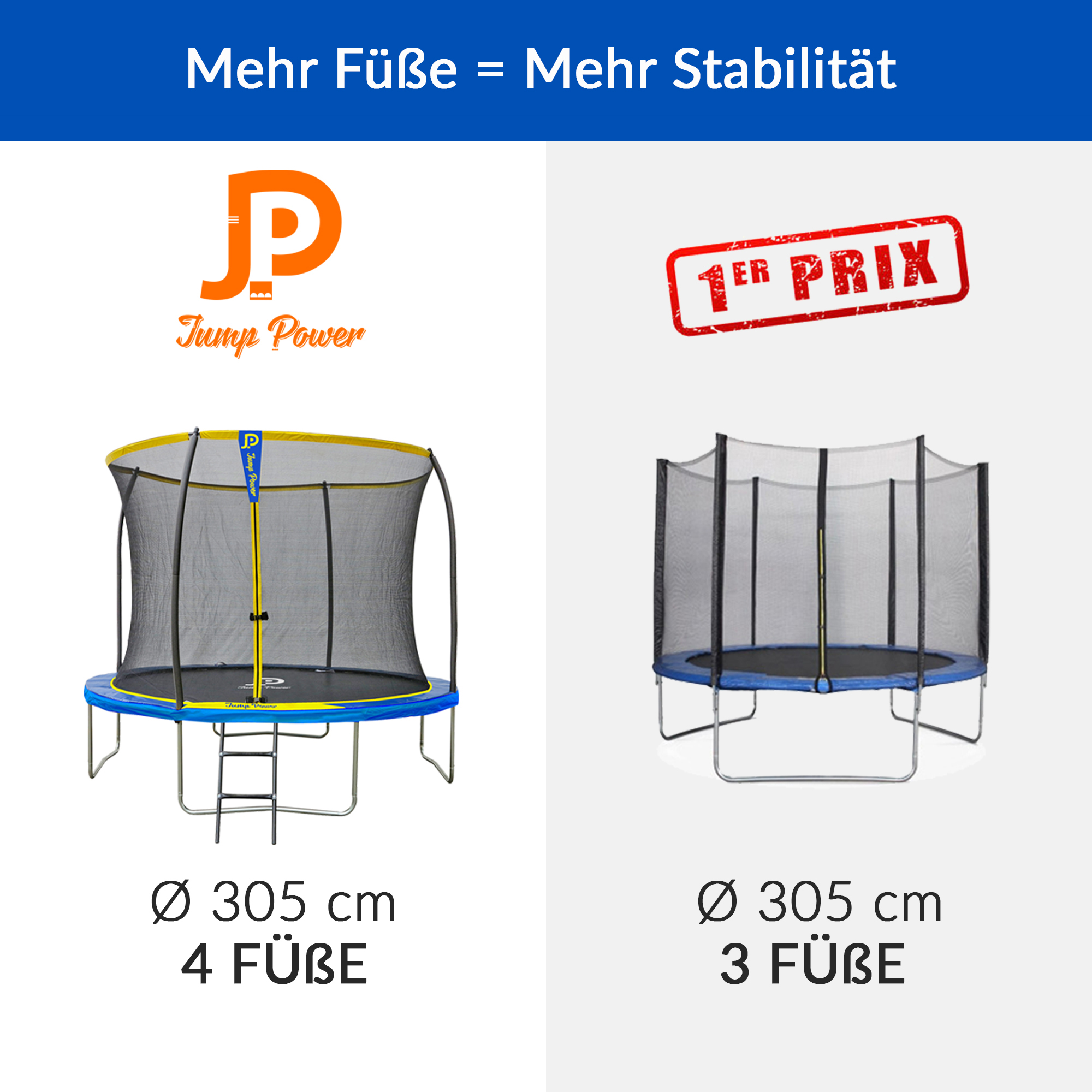 tente intégrale trampoline topflex