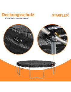 Universelle Schutzhülle für Trampolin Ø 305 cm 2