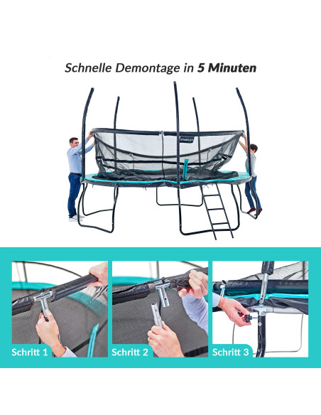 Trampolin Starflex Pro - Durchmesser 305 cm