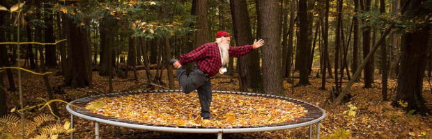 Profiter pleinement de l’automne avec votre trampoline domyos