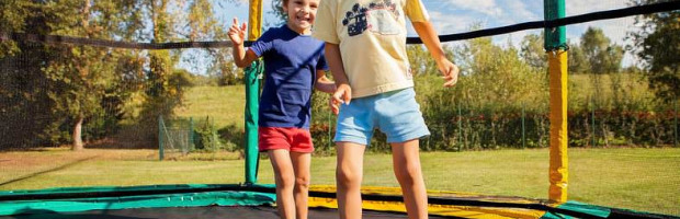 6 Kriterien für die Wahl eines guten Trampolins für Kinder